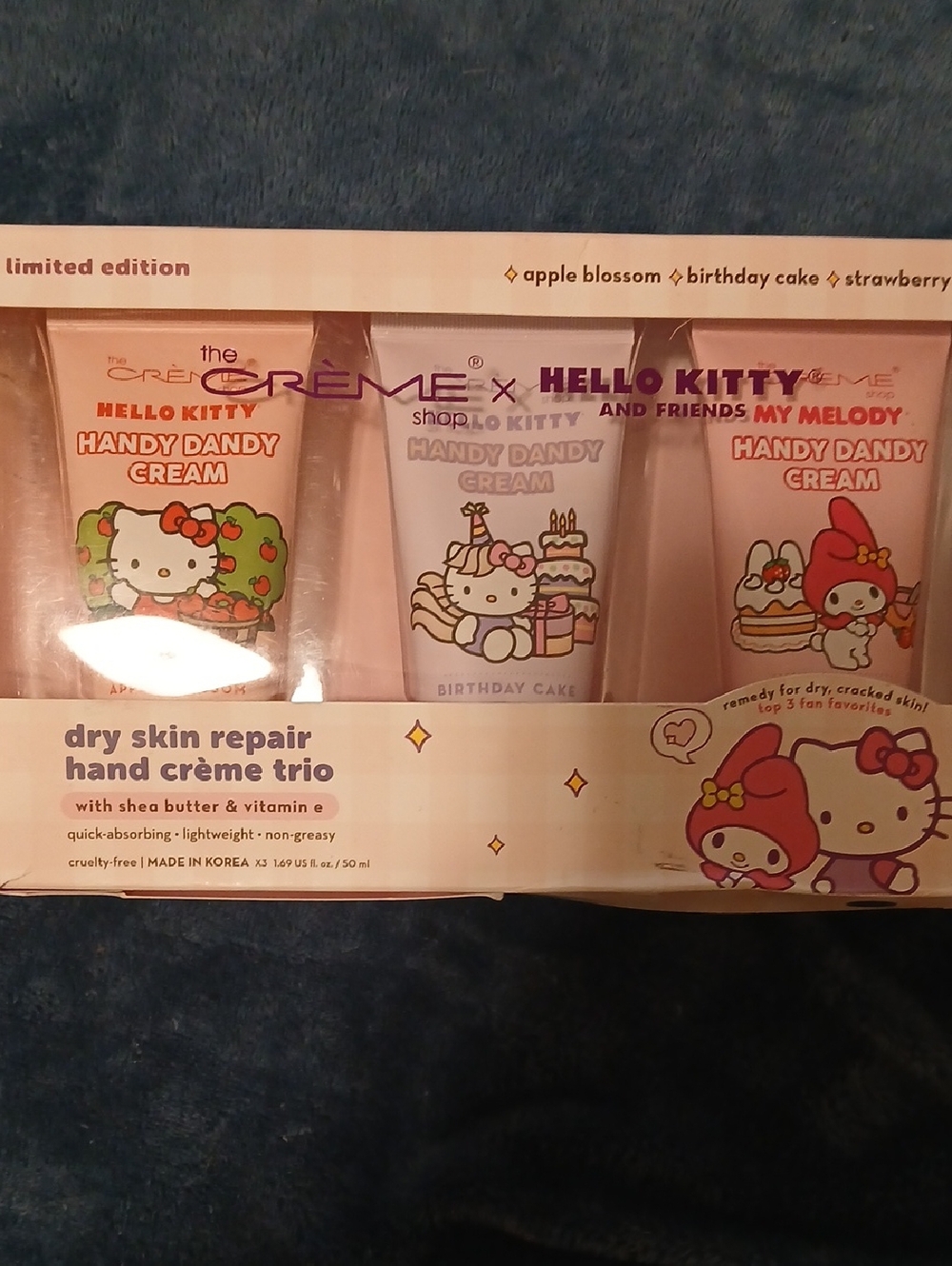 Hello Kitty Handy Dandy Cream Trio - Pink, White